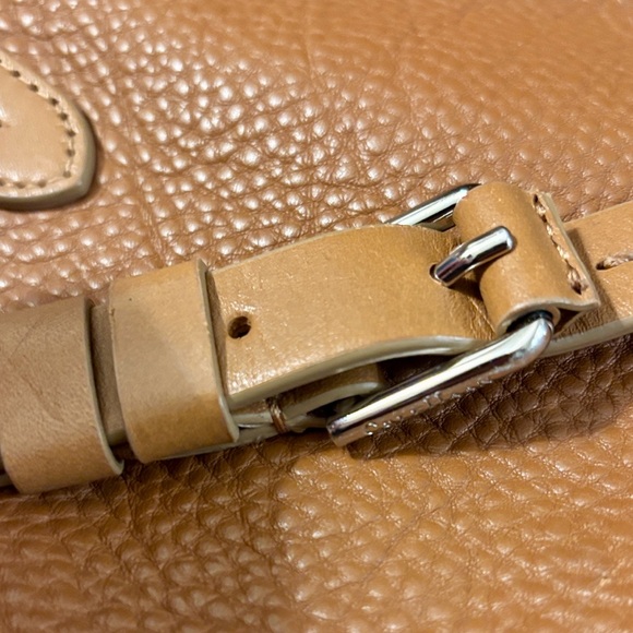 Cole Haan Tan Leather Tote Crossbody Bag - Picture 6 of 7